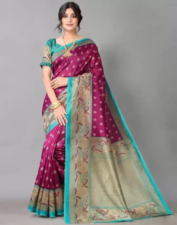 Satrani 01 Festive Wear Bhagalpuri Silk Saree Collection